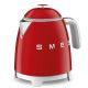 31. SMEG Czajnik (KLF05RDEU) mini 0,8L czerwony
