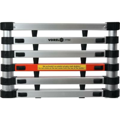 12. VOREL DRABINA ALUM.TELESKOP 3,8m 13st