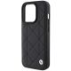 6. Etui BMW Leather Quilted na iPhone 15 Pro Max - czarne