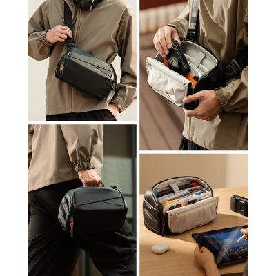 4. Inateck FB02001 Poliester Czarny Unisex Torba na ramię