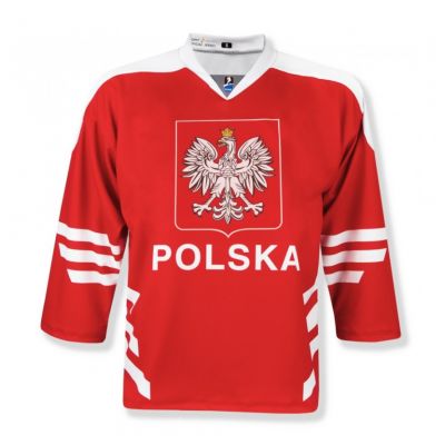 Replika bluzy meczowej hokejowej Polska Sr