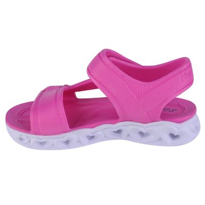 2. Skechers Heart Lights Sandal - Always Flashy 308045L-PNK Różowe 34