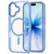 3. Etui Tech-Protect MagMat MagSafe na iPhone 17 - przezroczysto-niebieskie