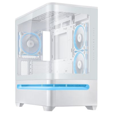 13. Obudowa ASUS PRIME AP202 TG ARGB WHITE
