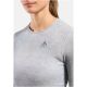 2. Bielizna termoaktywna z długim rękawem Odlo BL TOP crew neck l/s ACTIVE WARM x POW srebrna