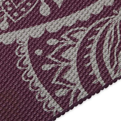 8. Mata do Jogi Gaiam Midnight Plum Sundial Flower 5mm 65734