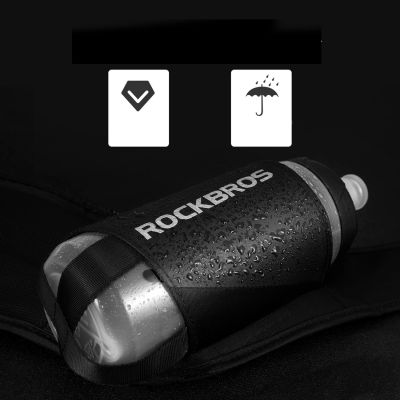 2. Saszetka rowerowa Rockbros D45 biodrowa na bidon - czarna