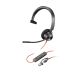 Słuchawki Poly Blackwire 3310 Mono Microsoft Teams USB-C