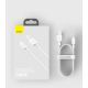 17. Baseus Superior kabel USB - Lightning 2,4 A 1 m czarny (CALYS-A01)