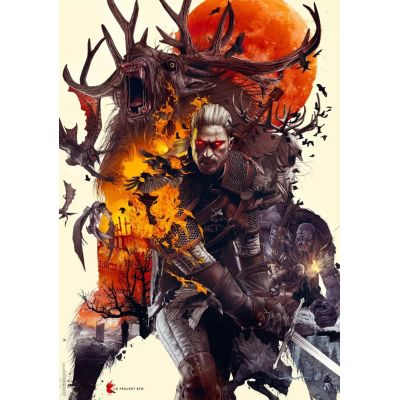 6. Puzzle Good Loot: The Witcher - Monsters, 1000 elementów