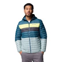 Columbia Powder Pass Hooded Jacket 2134131461 Niebieskie L