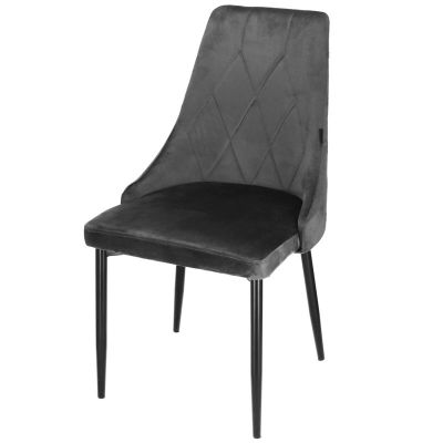 DINING CHAIR GREY HF0031 45X50X90