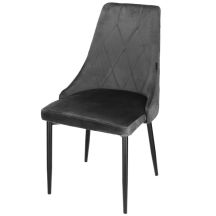 DINING CHAIR GREY HF0031 45X50X90