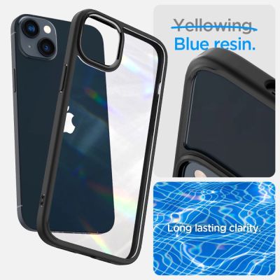 8. Etui Spigen Ultra Hybrid na iPhone 14 Plus - czarny mat