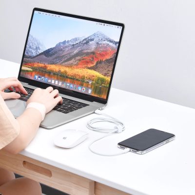 14. Kabel Baseus Simple Wisdom Lightning / USB-C 20W 1.5 m 2 szt. - biały