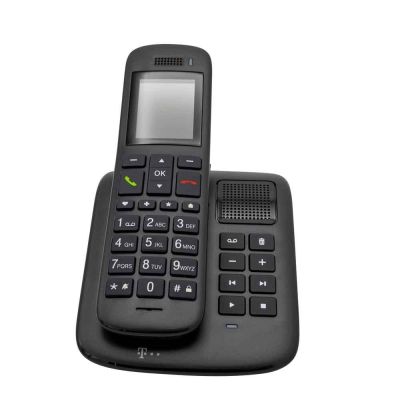 2. Deutsche Telekom Sinus A 32 - Telefon bezprzewodowy - Automatyczna sekretarka - DECT/GAP/CAT-iq - Heban