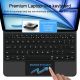 7. Etui Tech-Protect Smartcase Magnetic z klawiaturą na iPad Air 10.9” 2020 / 2022 / iPad Air 11” 2024 / 2025 - czarne