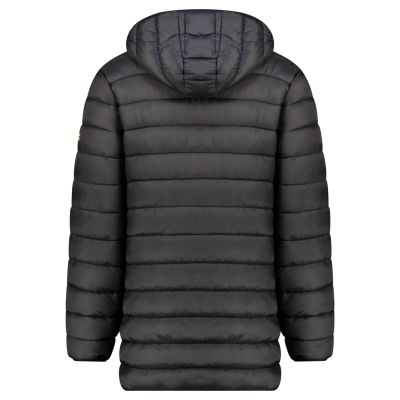 2. Kurtka męska Geographical Norway AMIGOMAP LONG HOOD DB BLACK MEN 233 BLACK (WZ5085H/GN-NOIR)