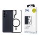 3. Etui 3mk Satin Armor MagCase na Samsung Galaxy S26 - przezroczysto-czarne