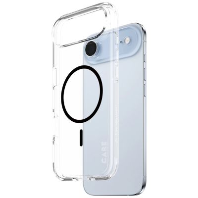 2. Etui CARE by PanzerGlass Flagship Urban Explorer w. Black MagSafe na iPhone Air - przezroczyste