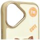 5. Etui Nimmy Cool&Cute 2.0 Cat na iPhone 16 - zielone
