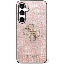 Etui Guess Big 4G Classic Logo na Samsung Galaxy S25 FE - różowe