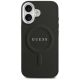 3. Etui Guess Classic Logo MagSafe do iPhone 17 -czarne