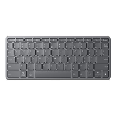 Lenovo Multi-Device Wireless Keyboard Niemiecki USB Type-C Szary