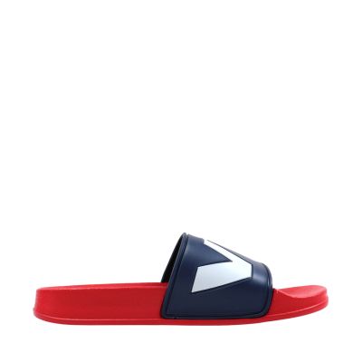 Klapki damskie Levi's June L granatowo-czerwone VPOL0239S-0290