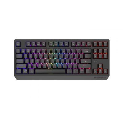 12. GENESIS Thor 230 TKL klawiatura Gaming USB + RF Wireless + Bluetooth QWERTY Szary