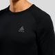 6. Koszulka męska Odlo BL TOP crew neck l/s ACTIVE WARM ECO roz. L Czarna