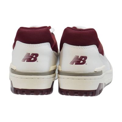 4. Buty sportowe sneakersy New Balance 550 Burgundy Cyan - BB550WBG