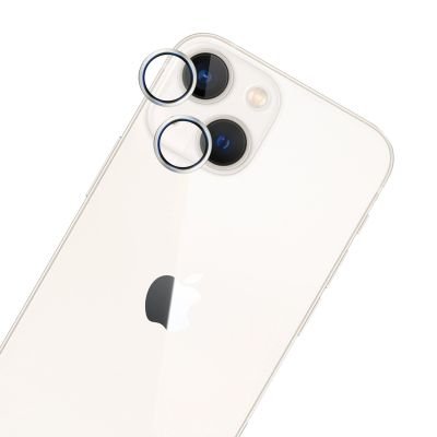 5. Szkło na obiektyw 3mk HARDY Lens Protection Pro do Apple iPhone 13 Mini / 13 - srebrne