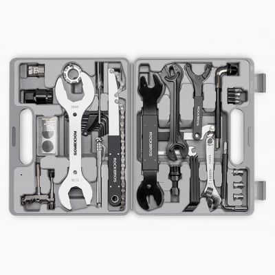 3. Zestaw do naprawiania rowerów Rockbros 43210810001 - szary