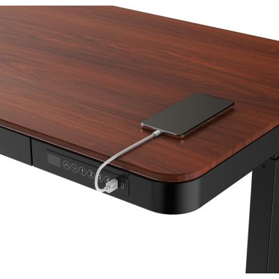 7. Biurko ACTIVEJET z el.reg.wys. 120x60 ET119S cz/orz