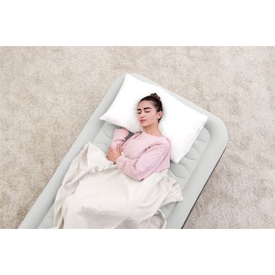 16. Bestway 69048 / 23 dmuchany materac Pojedynczy materac Szary, Biały Unisex