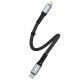 2. Kabel Dudao L10P Lightning - USB-C PD 20W 0,23m - czarny
