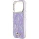 6. Etui Guess IML Shell Script Metal MagSafe na iPhone 17 Pro Max - fioletowe