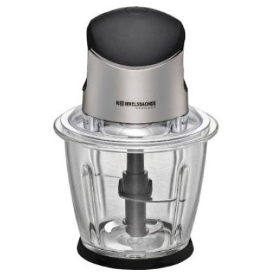 Rommelsbacher MZ 500 elektryczna szatkownica do warzyw 1,5 l 500 W Czarny, Stal nierdzewna