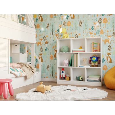 9. REGAŁ FIESTA 8P BIEL