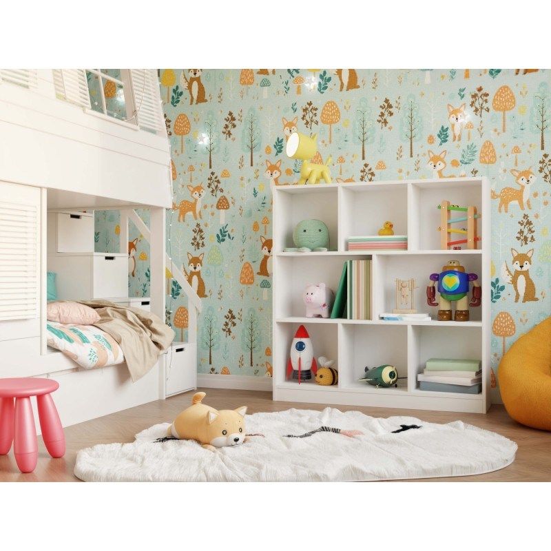 9. REGAŁ FIESTA 8P BIEL