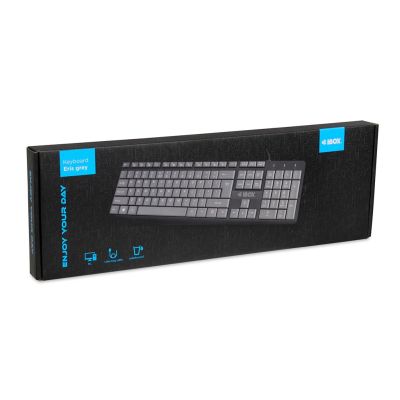 5. IBOX KLAWIATURA PRZEWODOWA ERIS, GREY