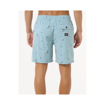 6. Boardshorty RIP CURL Hula Breach Volley niebieski