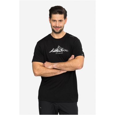 3. T-shirt męski VIKING Lenta Bamboo Light Man czarny