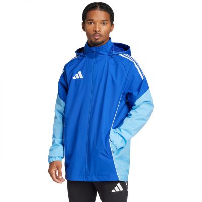 Kurtka męska adidas Tiro 25 Competition All-Weather niebieska JI8930