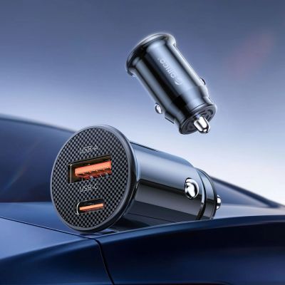 4. Ładowarka samochodowa ORICO PowerMini 30W 1A1C Fast Car Charger
