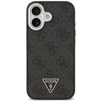 3. Etui Guess 4G Triangle Logo MagSafe na iPhone 17 - czarne