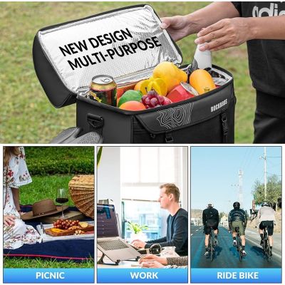 2. Rockbros torba rowerowa izolacyjna na bagażnik 11l