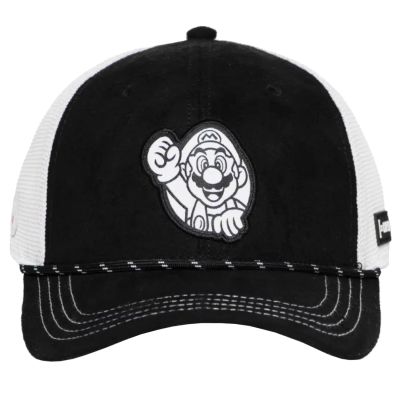 2. Capslab Super Mario Trucker Cap CL-SMB2-1-PCS-NIG Czarne One size