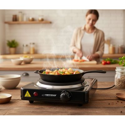 8. Kuchenka Esperanza St. Helens EKH003K (1 pole grzejne; 1000W)